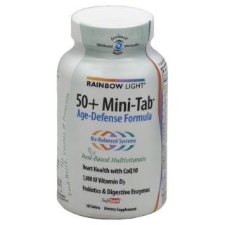 Rainbow Light  50+ Mini Tab, Age Defense Formula, Tablets, 180 tablets