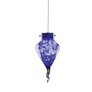 PLC Lighting Icicle 3.13 in W Satin Nickel Mini Pendant Light with Shade