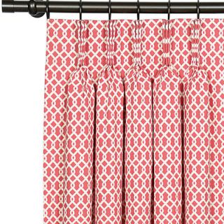 Eastern Accents Matilda Pirouette Three Finger Cotton Pleated Curtain