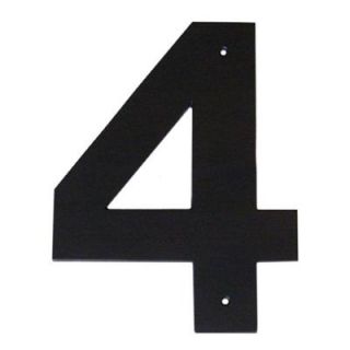 Montague Metal Products 6 in. Helvetica House Number 4 HHN 4 6