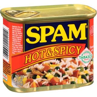 Spam Hot & Spicy Canned Meat, 12 oz