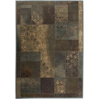Rizzy Home Bellevue Brown Paisley 5 ft. 3 in. x 7 ft. 7 in. Area Rug BV 3196 5 3