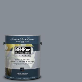BEHR Premium Plus Ultra 1 gal. #ECC 34 2 Boulder Creek Satin Enamel Interior Paint 775401