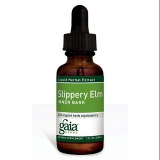 Slippery Elm Inner Bark Extract Gaia Herbs 2 oz Liquid