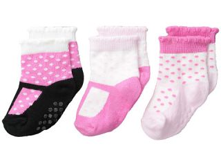 Jefferies Socks T Strap Socks Non Skid 3 Pack (Infant/Toddler) Multi
