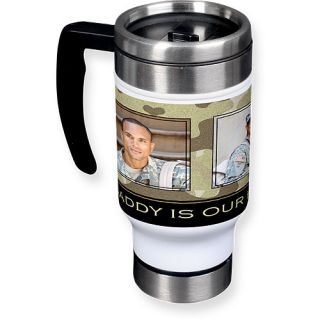 Stainless Steel Photo Travel Mug with Handle Designs for Him Photo Products