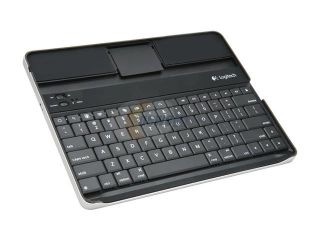 Refurbished Logitech 920 003402 Keyboard Case for iPad 2 Black