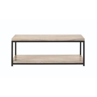 Home Decorators Collection Anjou 18.5 in. Rectangular White Wash Coffee Table 8847500910