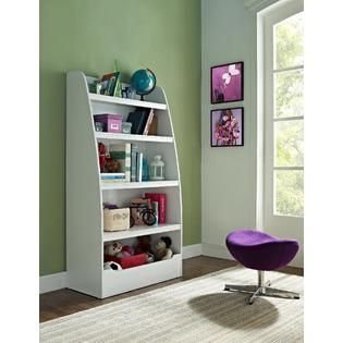 Dorel Home Furnishings Kids 4 shelf Bookcase Multiple Colors   Home