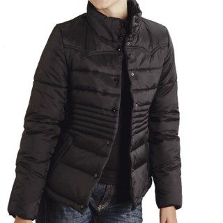 Roper Solid Quilted Nylon Jacket (For Women) 7331U 38
