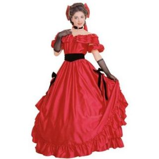 Rubies Costume Co 90253R M Womens Red Southern Belle Costume   Medium