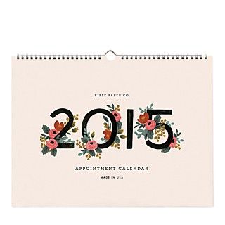 Rifle Paper Co. 2015 Appointment Calendar