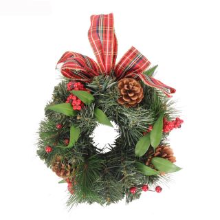 Holiday Living 10 in Green Artificial Wreath