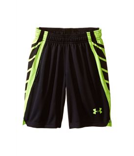 Under Armour Kids UA Select Shorts (Big Kids) Black/Fuel Green