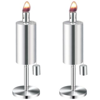 Anywhere Fireplace Cylinder Outdoor Tabletop Torch   2 pack   15565510