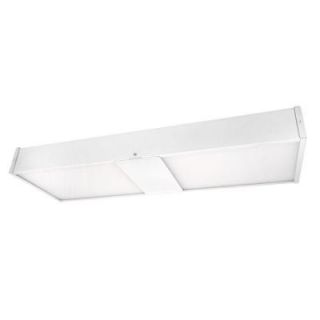 NICOR 2 ft. White LED Wraparound Fixture in 3000K WPR 10 UNV 30