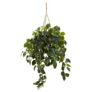 Nearly Natural Pothos Hanging Basket UV Resistant (Indoor/Outdoor