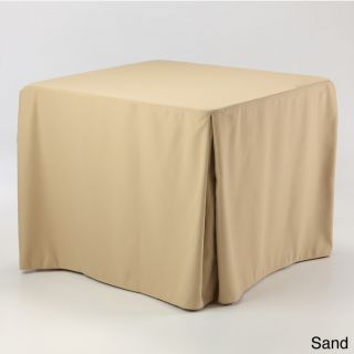 Eva Basic 34x34 inch Square Fitted Tablecloth   Shopping