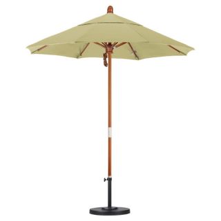 California Umbrella 7.5 Wood Market Umbrella