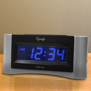 La Crosse Technology Equity Auto Set Digital Alarm Clock