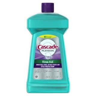Cascade Rinse Aid Dishwasher Rinse Agent Original Scent (choose your size)