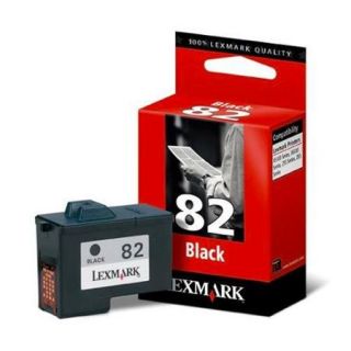 Lexmark International Inkjet Cartridge, 600 Page Yield, Black
