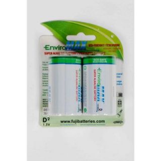 Fuji EnviroMax Super Alkaline C Battery (2 Pack) 4200BP2