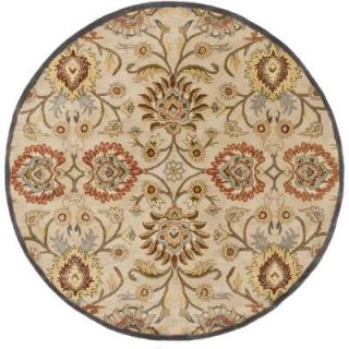 Artistic Weavers Cambrai Cream 6 ft. x 6 ft. Round Indoor Area Rug S00151007098