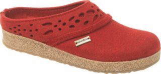 Womens Haflinger Lacey Grizzly Clog   Chili