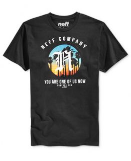 Neff Mens Palmas Graphic Print Logo T Shirt   T Shirts   Men