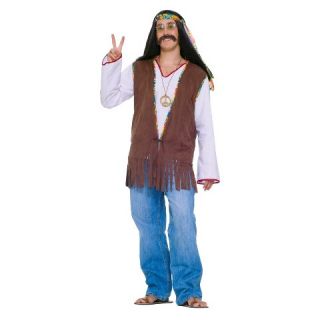 Suede Hippie Vest Costume   One Size Fits Most