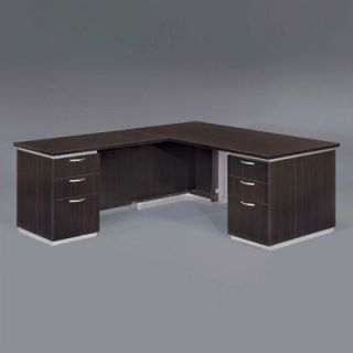 Pimlico 72 W L Shape Executive Desk with Return
