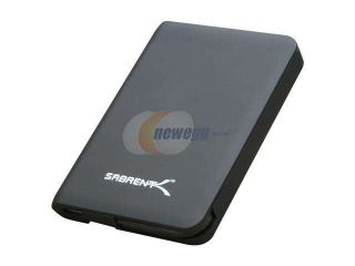 SABRENT EC C25P 2.5" Black SATA I/II USB 3.0 External Enclosure (Reverse compatible to USB 2.0)