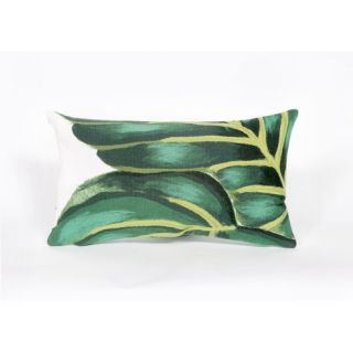 Visions III Banana Leaf Lumbar Pillow