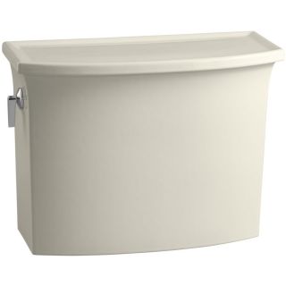 KOHLER Archer Biscuit 1.28 GPF (4.85 LPF) 12 in Rough In Single Flush High Efficiency Toilet Tank