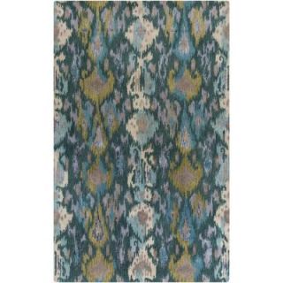 Artistic Weavers Nicoya Teal 3 ft. 3 in. x 5 ft. 3 in. Indoor Area Rug S00151004502