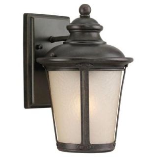 Sea Gull Lighting Cape May 1 Light Outdoor Burled Iron Wall Mount Fixture 89340BLE 780
