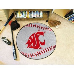 Fanmats Washington State Baseball Rugs 29 diameter   Home   Home