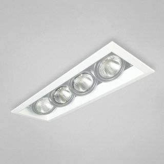 Eurofase White Standard Remodel and New Construction Recessed Light Kit