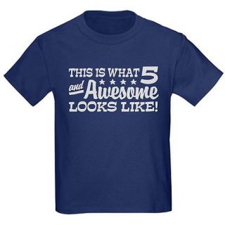  Funny Five Year Old Kids' Graphic Tee