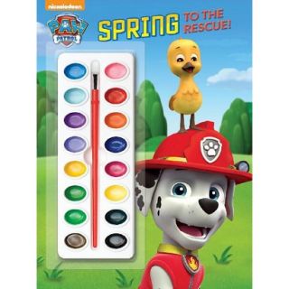 Only at Paw Patrol Spring to the Rescue Deluxe Paint Box Book