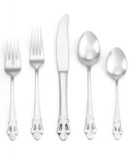 Ginkgo Flatware 18/10, Fleur de Lis 20 Piece Set