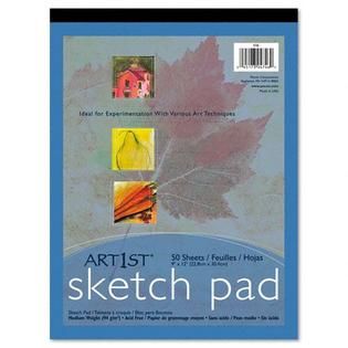 Pacon Art1st Sketch Pad 60 lbs. Heavyweight Drawing Paper. 9 x 12 50