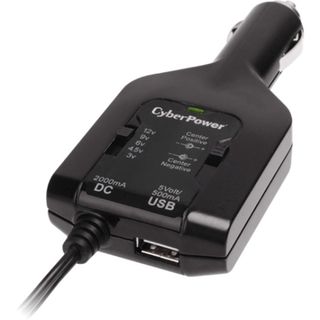 CyberPower CPUDC1U2000 DC Universal Power Adapter 3 12V 2000mA and 2