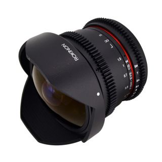 Rokinon 8mm T3.8 AS IF MC CSII DH Cine Fisheye Lens II with Removable
