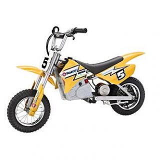Razor MX350 Yellow Electric Dirt Bike Rev It Up with 