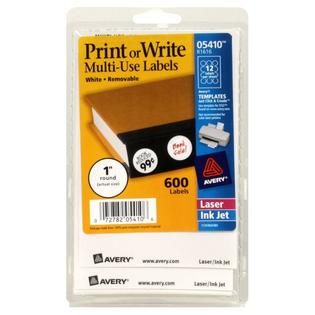 Avery Print or Write Gold Foil Notarial Seals