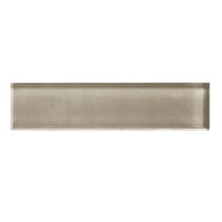 American Olean Color Appeal Plaza Taupe Glass Wall Tile (Common 2 in x 8 in; Actual 1.87 in x 7.87 in)