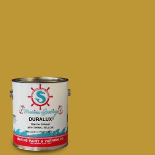 Duralux Marine Paint 1 gal. Signal Yellow Marine Enamel M744 1