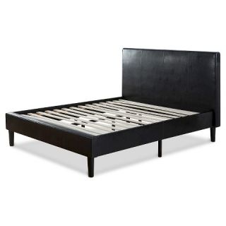 Sleep Revolution Platform Bed   PU Dark Brown